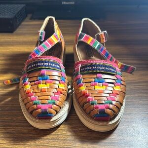 Colorful Woven Sandals